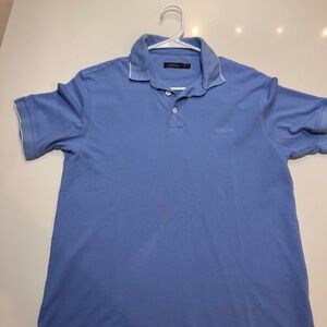 Z Zegna Light Blue Polo Shirt